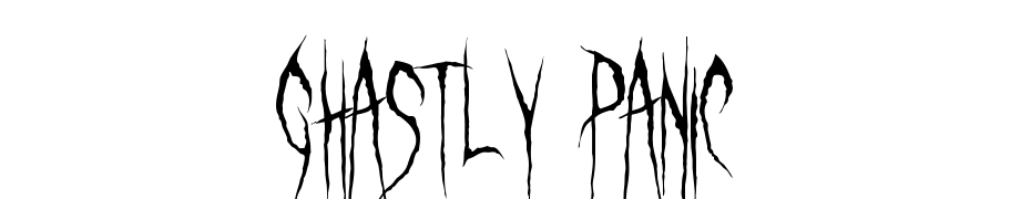 Ghastly Panic Font Download Free